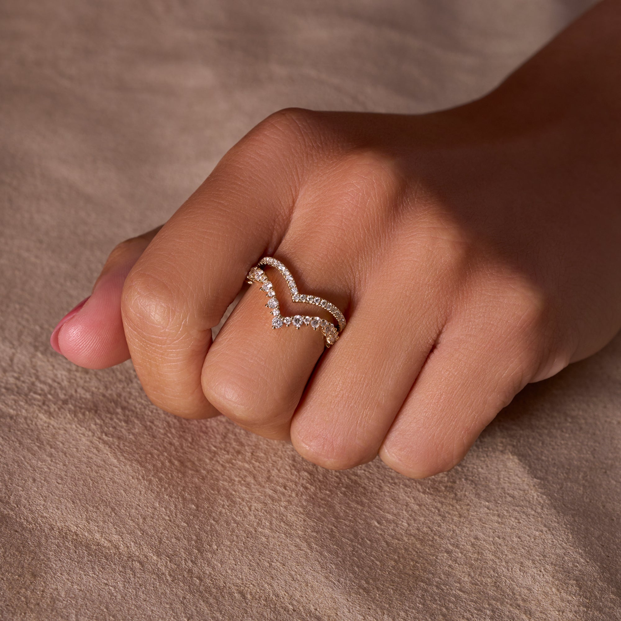 Diamond Crown Ring