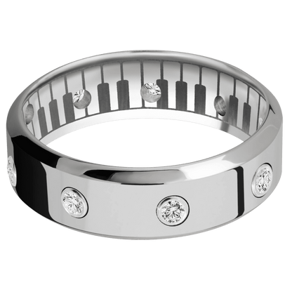 Titanium + Polish , Polish Finish - Happy Jewelers Fine Jewelry Lifetime Warranty