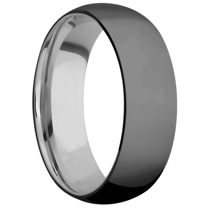 Zirconium + Polish Finish + Titanium - Happy Jewelers Fine Jewelry Lifetime Warranty