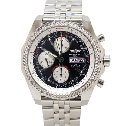 Breitling Bentley 43mm Black Dial Watch Ref# A13362 - Happy Jewelers Fine Jewelry Lifetime Warranty