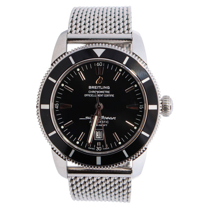 Breitling Superocean 46mm Black Dial Watch Ref# A1732024 - Happy Jewelers Fine Jewelry Lifetime Warranty