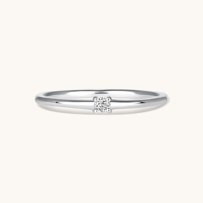 Aster Single Diamond Band