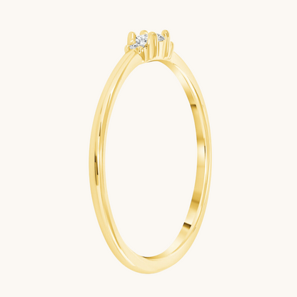 Aurora Trio Diamond Band - Happy Jewelers Fine Jewelry Lifetime Warranty