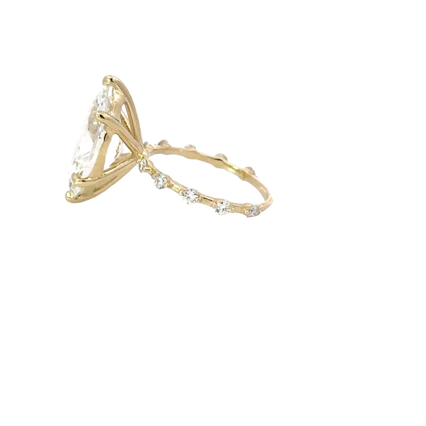 5.13 Carat Marquise Lab Grown Diamond Engagement Ring - Happy Jewelers Fine Jewelry Lifetime Warranty