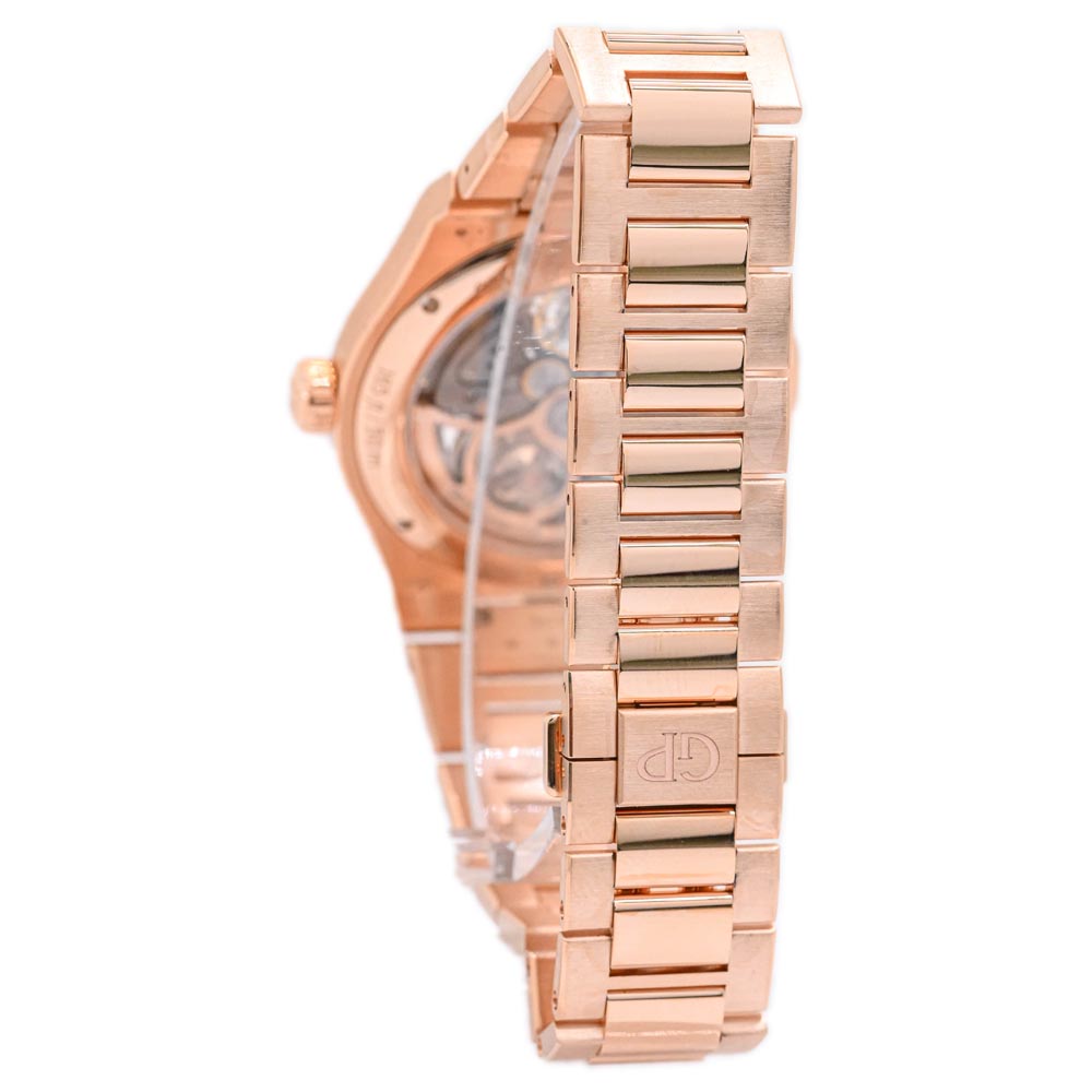 NEW! Girard Perregaux Men's Rose Gold 44mm Skelet Laureato Skeleton Dial Watch Ref# 81015-52-002-52A - Happy Jewelers Fine Jewelry Lifetime Warranty