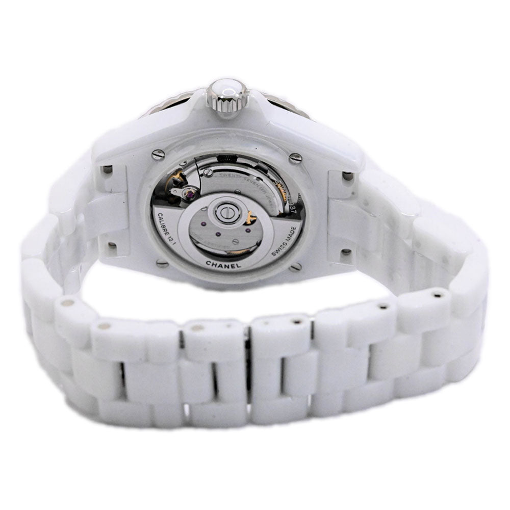 Chanel Unisex J12 White Ceramic 41mm White Dial Watch Ref# H6186 - Happy Jewelers Fine Jewelry Lifetime Warranty