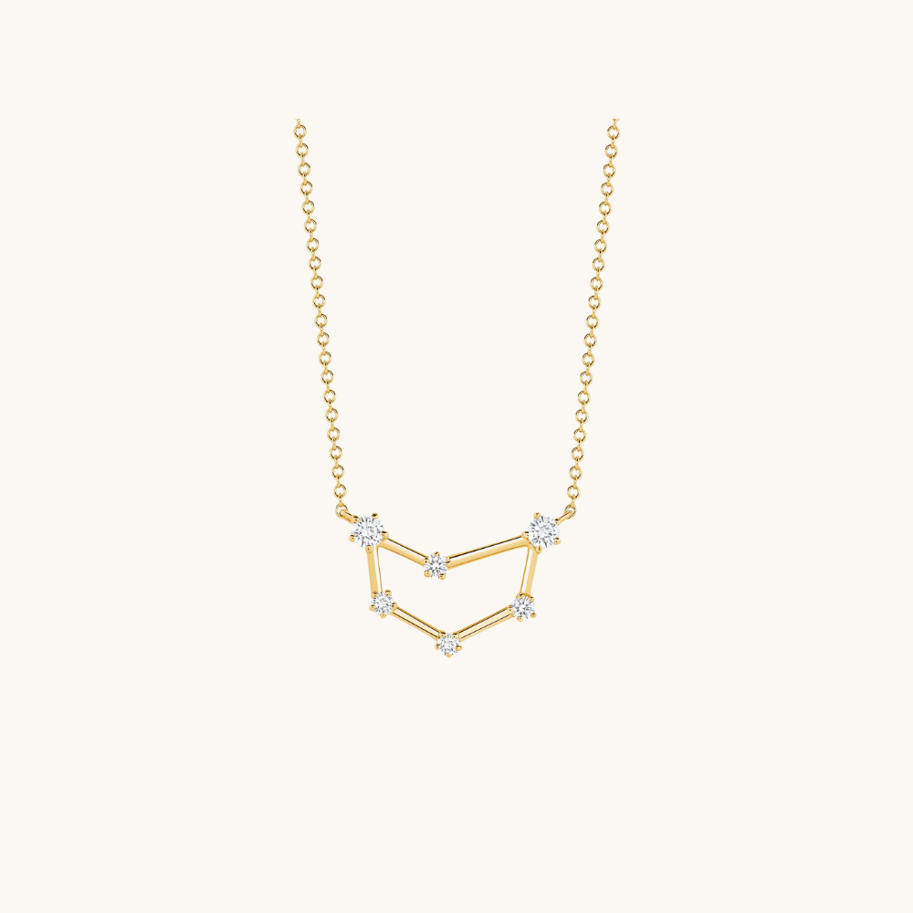 Diamond Constellation Zodiac Necklace