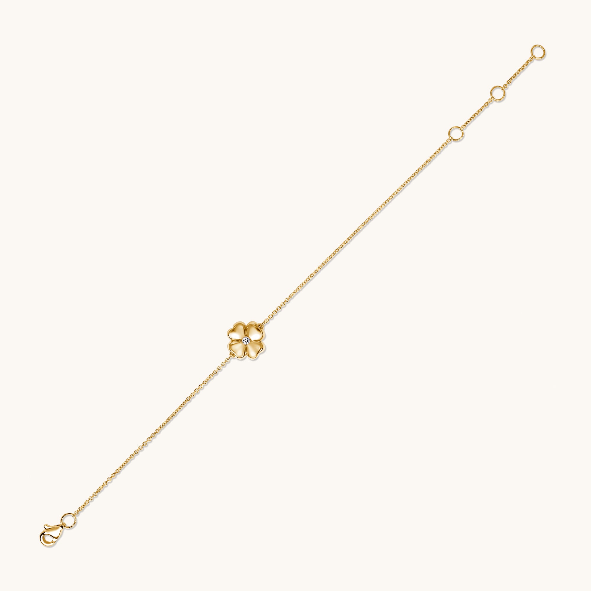 Diamond Bubble Flower Bracelet - Happy Jewelers Fine Jewelry Lifetime Warranty