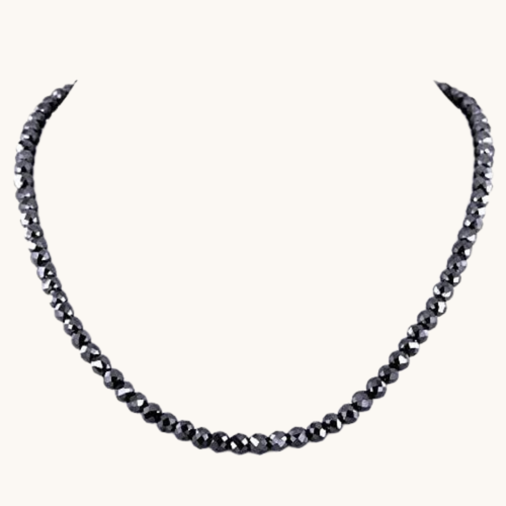 Black Diamond Men's Necklace - Happy Jewelers Fine Jewelry Lifetime Warranty