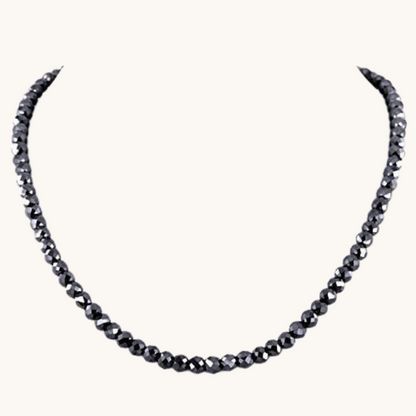 Black Diamond Men's Necklace - Happy Jewelers Fine Jewelry Lifetime Warranty