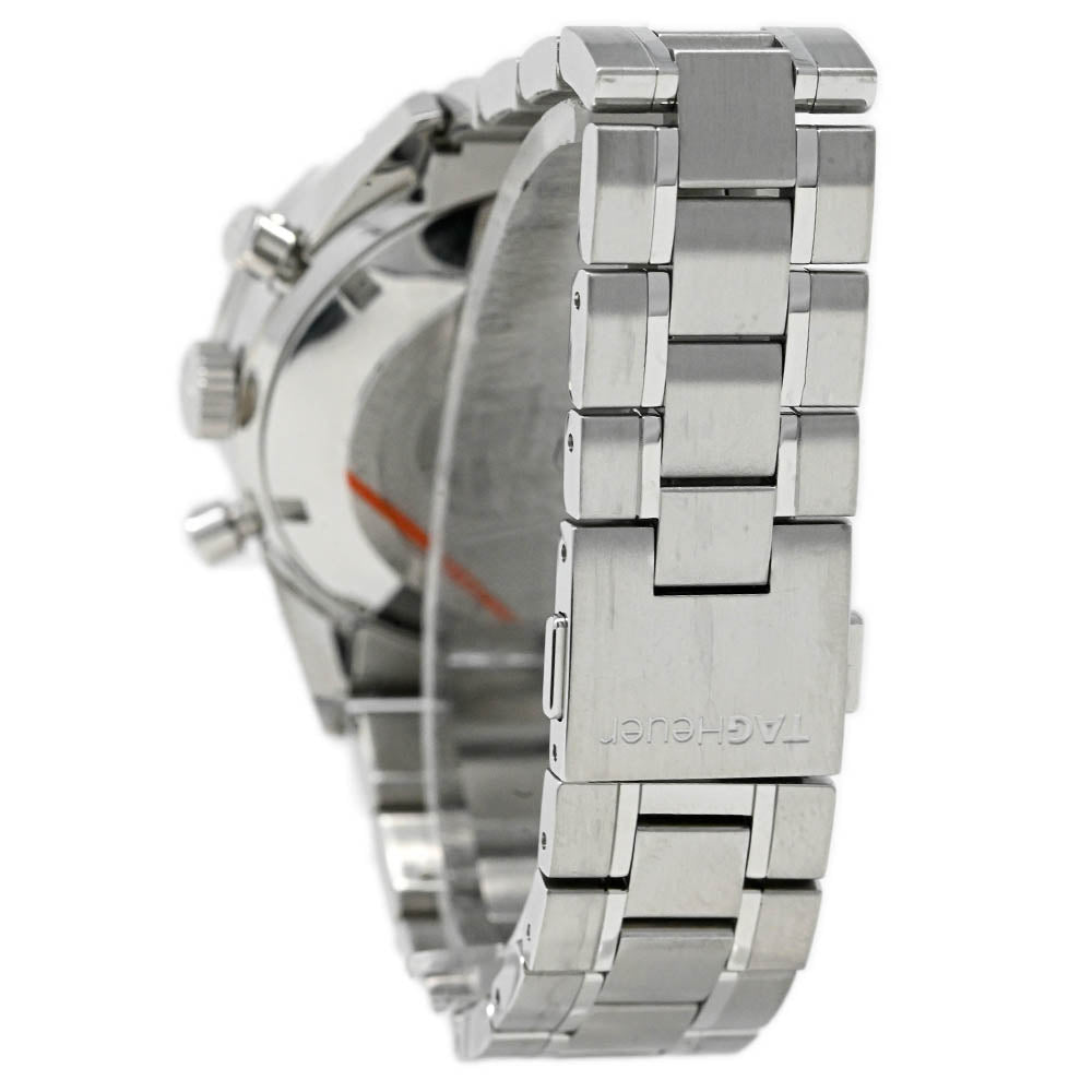 Tag Heuer Men's Carrera Stainless Steel 42mm Grey Chronograph Dial Watch Reference #: CV201AB.BA0794 - Happy Jewelers Fine Jewelry Lifetime Warranty