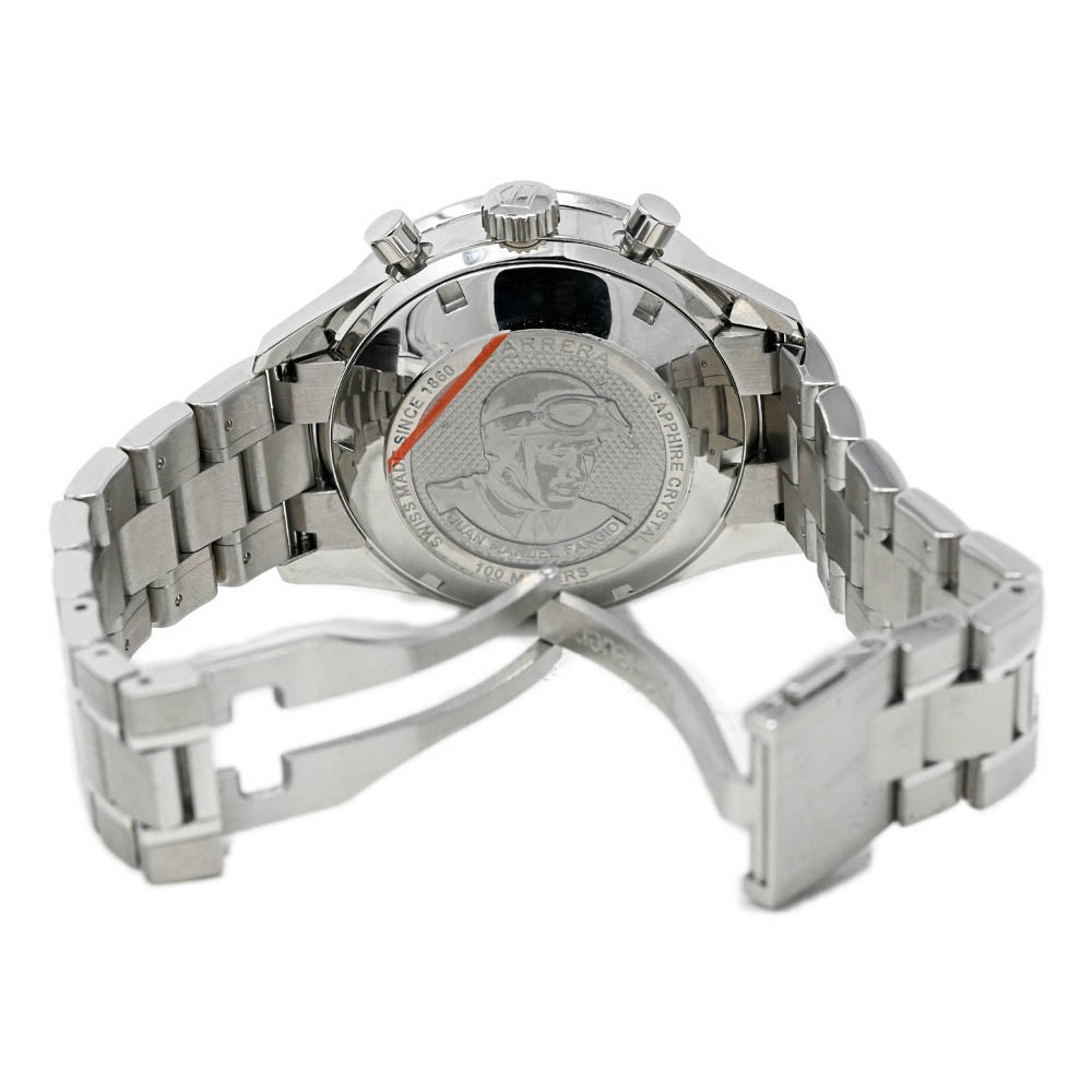 Tag Heuer Men's Carrera Stainless Steel 42mm Grey Chronograph Dial Watch Reference #: CV201AB.BA0794 - Happy Jewelers Fine Jewelry Lifetime Warranty