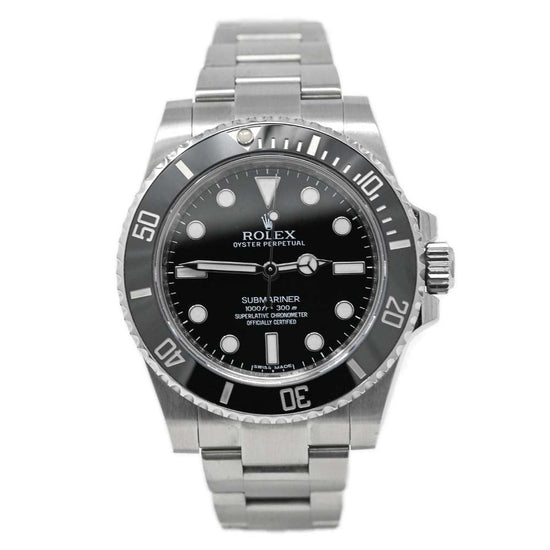 Load image into Gallery viewer, Rolex Submariner Stainless Steel 40mm Black Dot Dial Watch Reference#: 114060 - Happy Jewelers Fine Jewelry Lifetime Warranty
