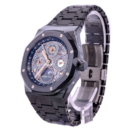 Audemars Piguet Royal Oak 41mm Black Ceramic Skeleton Dial Watch Reference# 26585CE.OO.1225CE.01 - Happy Jewelers Fine Jewelry Lifetime Warranty