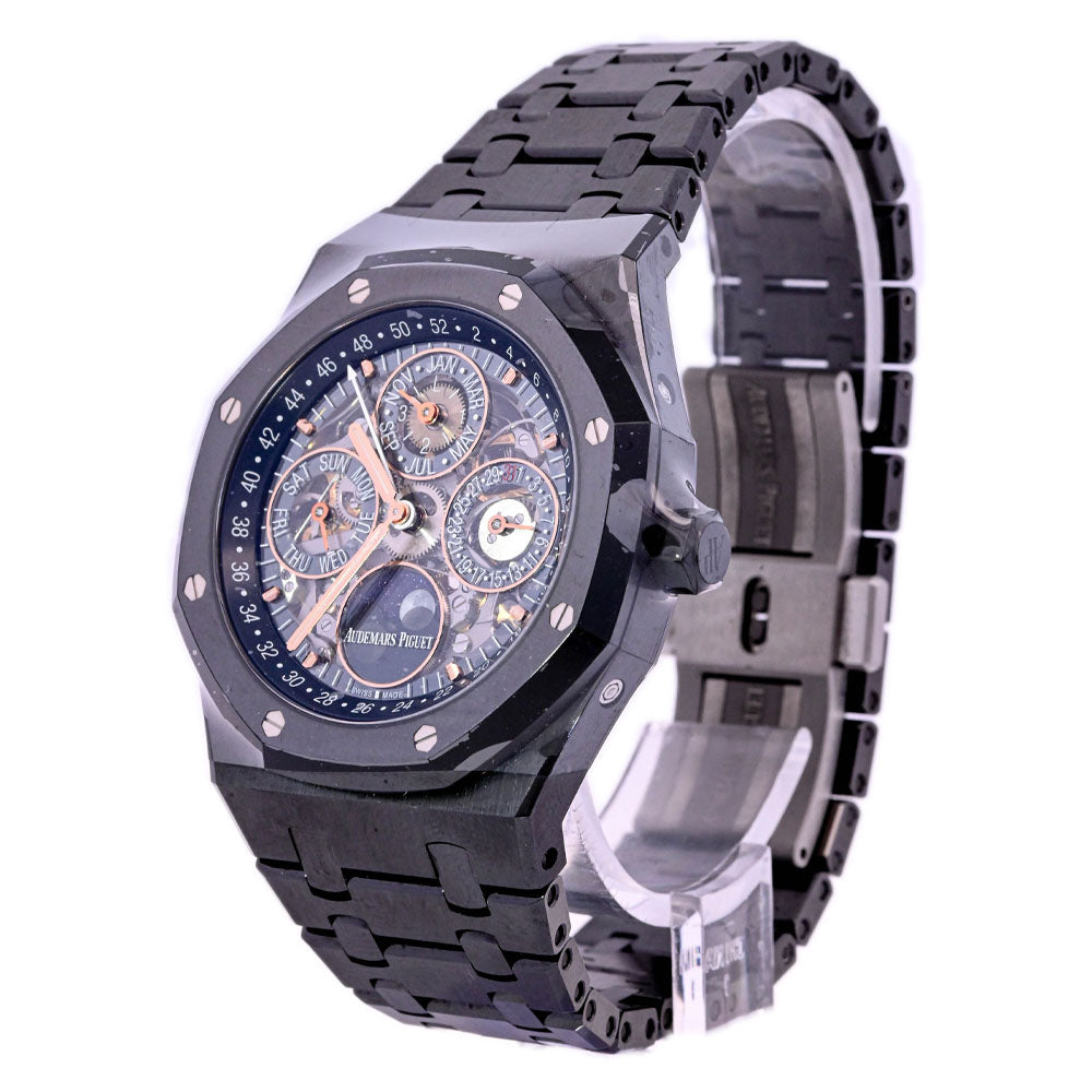 Audemars Piguet Royal Oak 41mm Black Ceramic Skeleton Dial Watch Refer audemars-piguet-royal-oak-41mm-black-ceramic-skeleton-dial-watch-refer