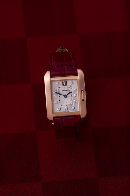 Cartier Tank 30mm Silver Dial Watch Ref# WJTA0007