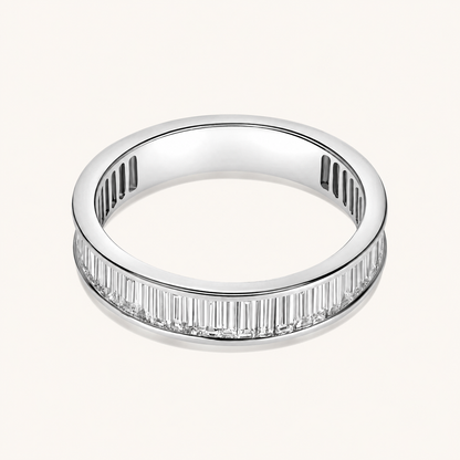 Channel Set Baguette Lab Diamond Band