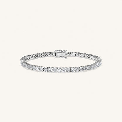 Natural Diamond Tennis Bracelet