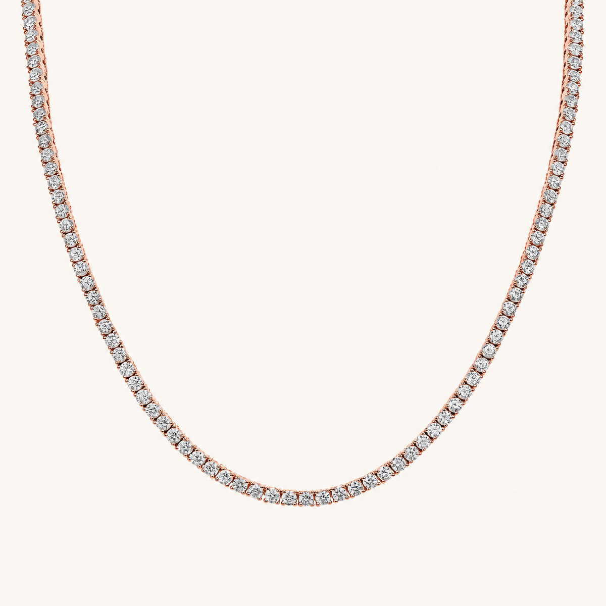 Lab Grown Diamond Tennis Necklace