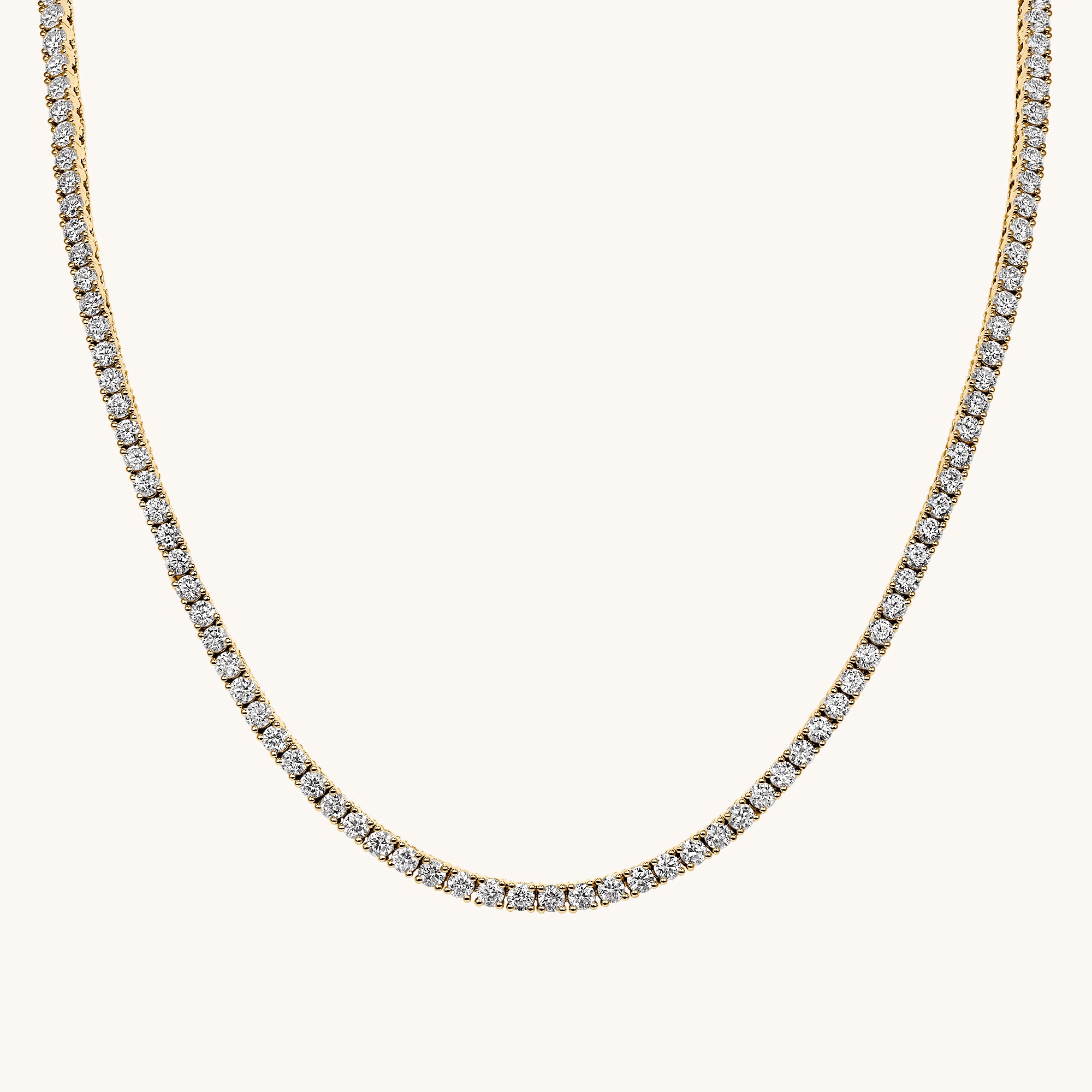 Lab Grown Diamond Tennis Necklace