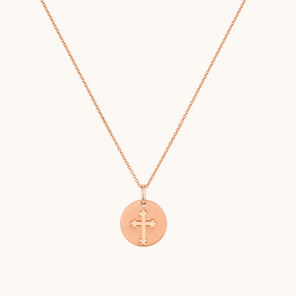 Coin Cross Pendant - Happy Jewelers Fine Jewelry Lifetime Warranty