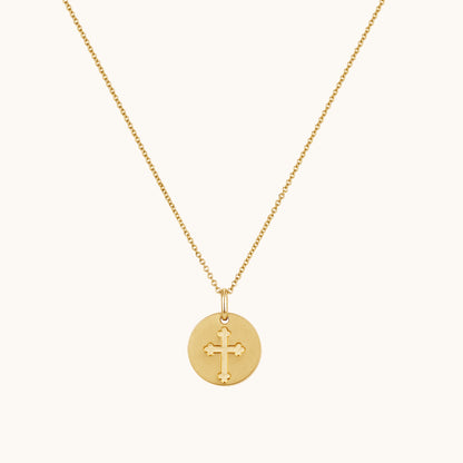 Coin Cross Pendant - Happy Jewelers Fine Jewelry Lifetime Warranty