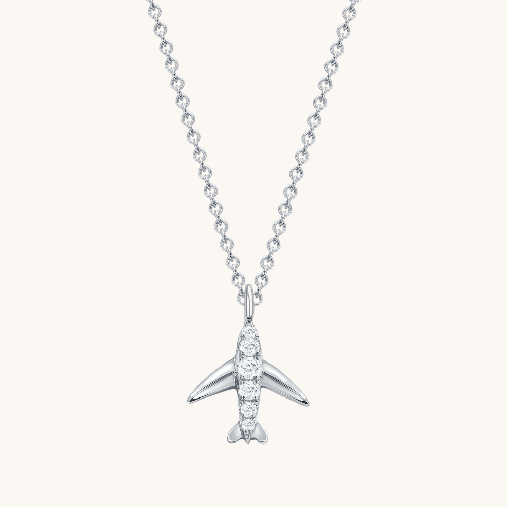 Come Fly with Me Diamond Necklace