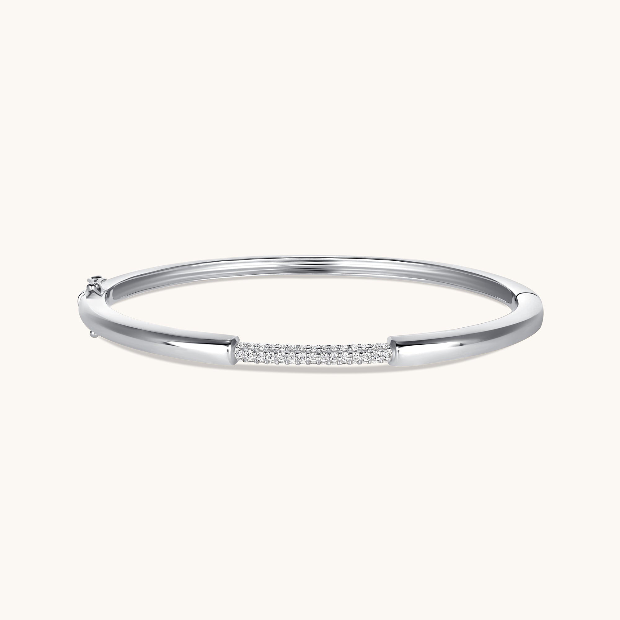 Connection Diamond Pave Bangle - Happy Jewelers Fine Jewelry Lifetime Warranty