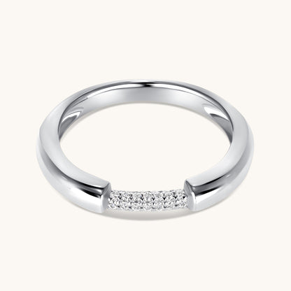 Connection Diamond Pave Ring - Happy Jewelers Fine Jewelry Lifetime Warranty