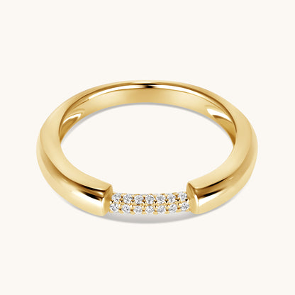 Connection Diamond Pave Ring - Happy Jewelers Fine Jewelry Lifetime Warranty