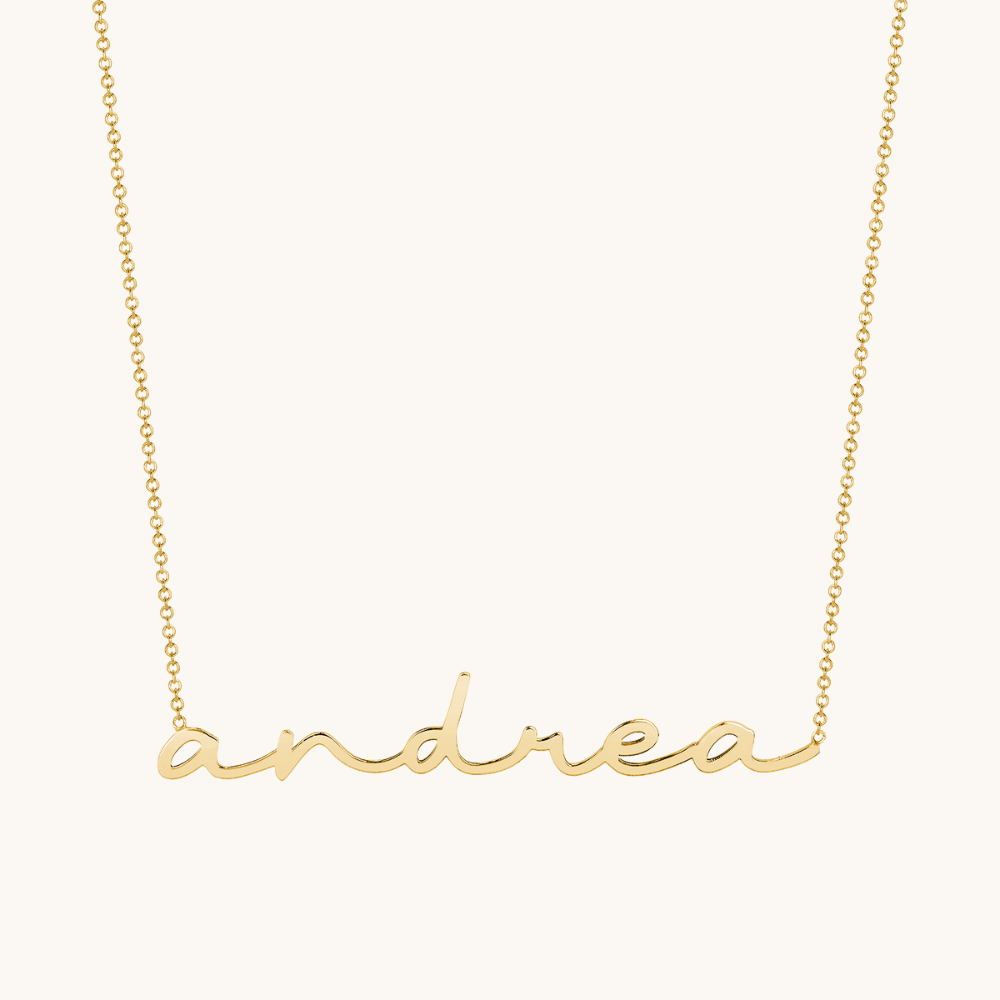 Cursive Name Necklace