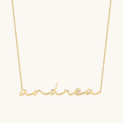 Cursive Name Necklace - Happy Jewelers Fine Jewelry Lifetime Warranty