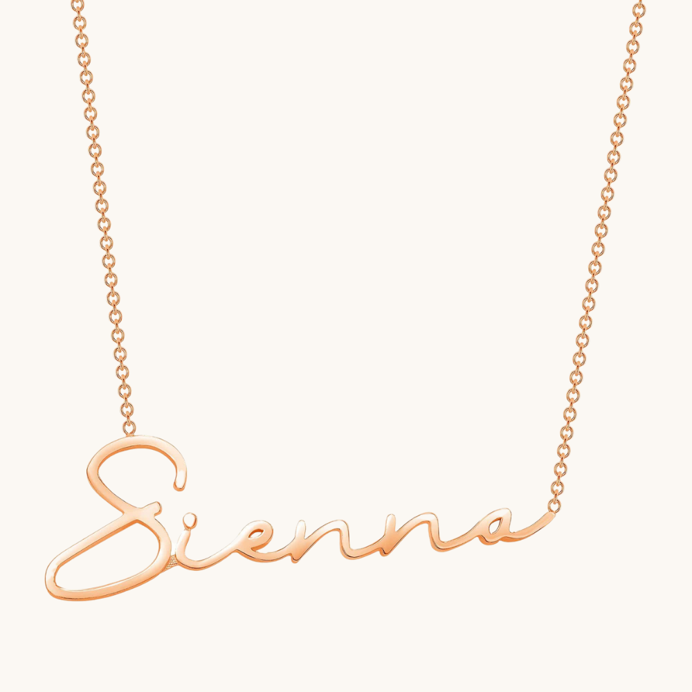 Cursive Name Necklace