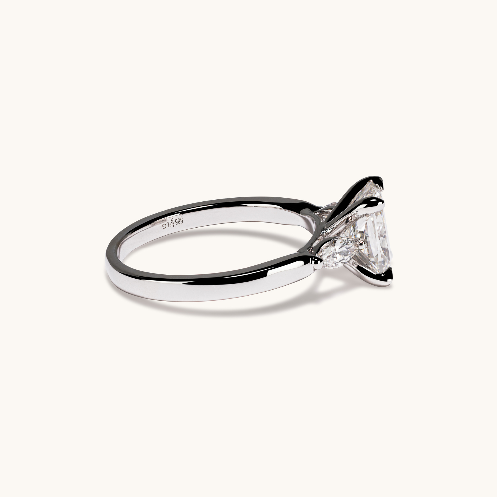 1.63 Cushion Lab Diamond Engagement Ring - Happy Jewelers Fine Jewelry Lifetime Warranty