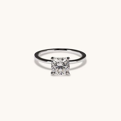 1.58 Square Cushion Lab Diamond Engagement Ring - Happy Jewelers Fine Jewelry Lifetime Warranty