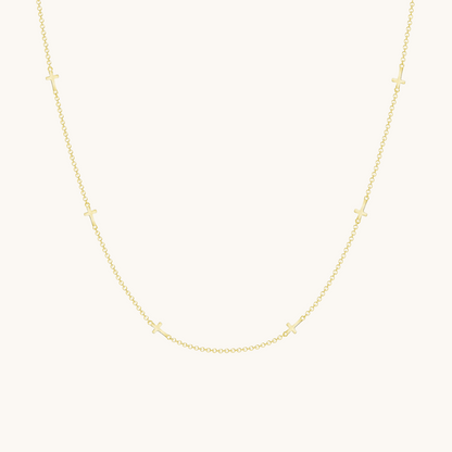 Dainty Cross Necklace - Happy Jewelers Fine Jewelry Lifetime Warranty