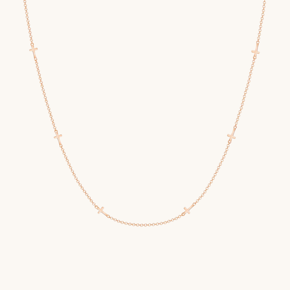 Dainty Cross Necklace - Happy Jewelers Fine Jewelry Lifetime Warranty