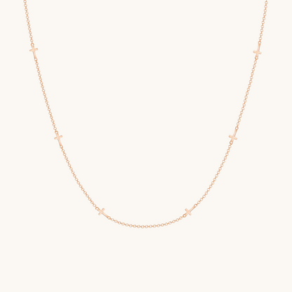 Dainty Cross Necklace - Happy Jewelers Fine Jewelry Lifetime Warranty
