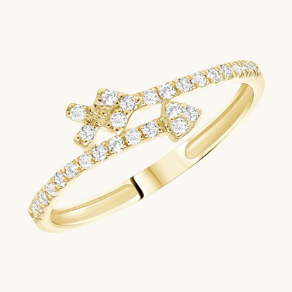 Dainty Diamond Arrow Ring - Happy Jewelers Fine Jewelry Lifetime Warranty