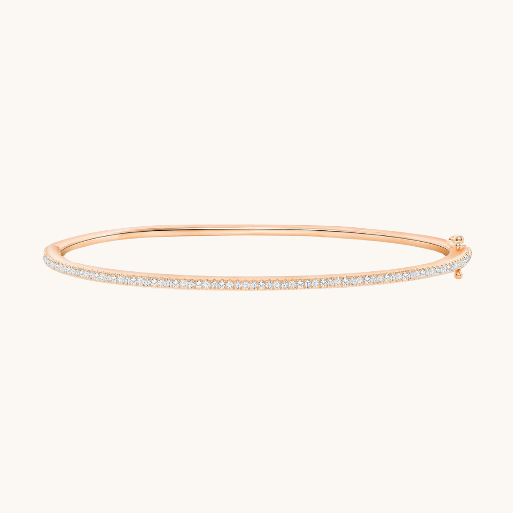 Dainty Diamond Bangle