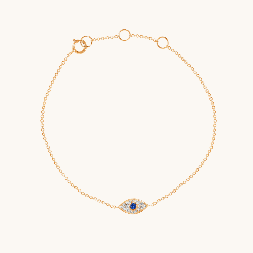 Dainty Evil Eye Bracelet