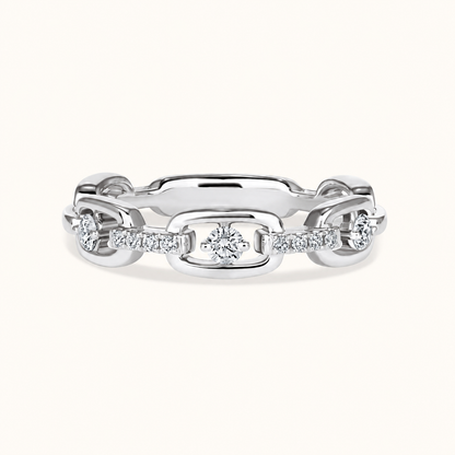 Diamond Chain Link Band