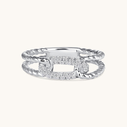 Diamond Knot Ring - Happy Jewelers Fine Jewelry Lifetime Warranty