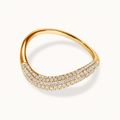 Diamond Pave Petite Motion Ring