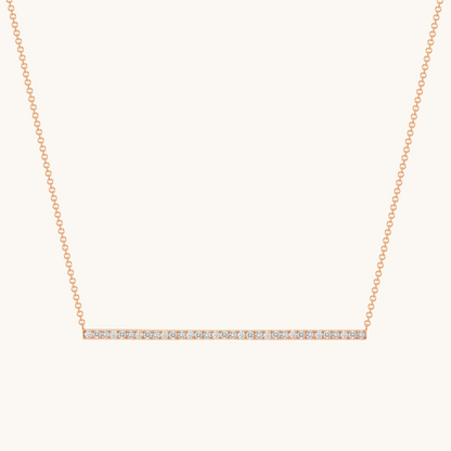 Diamond Bar Necklace - Happy Jewelers Fine Jewelry Lifetime Warranty