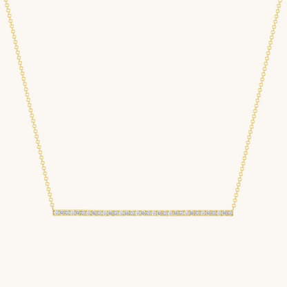 Diamond Bar Necklace - Happy Jewelers Fine Jewelry Lifetime Warranty