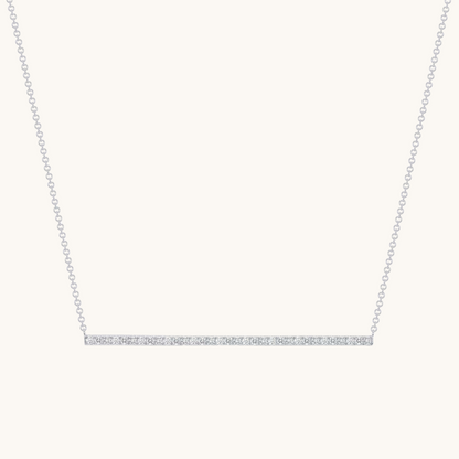 Diamond Bar Necklace - Happy Jewelers Fine Jewelry Lifetime Warranty