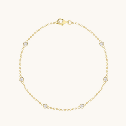 Diamond Bezel Bracelet - Happy Jewelers Fine Jewelry Lifetime Warranty