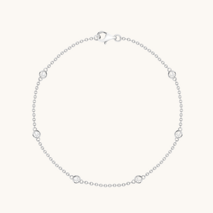 Diamond Bezel Bracelet - Happy Jewelers Fine Jewelry Lifetime Warranty