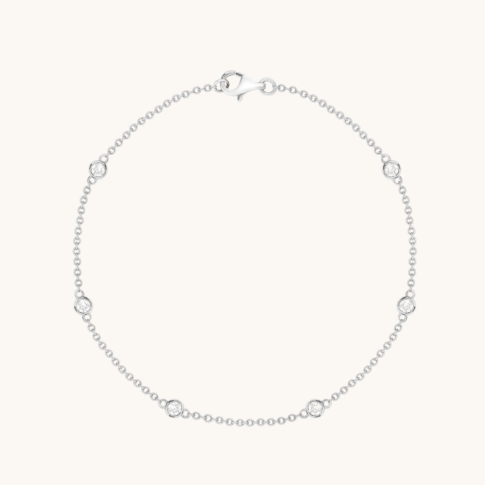 Diamond Bezel Bracelet